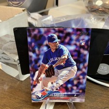 2018 Topps Series 1 Luis Santos RC Baseball Card #299 Blue Jays FREE S&H