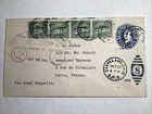 Rare First Flight Graf Zeppelin Air Mail United States To Germany Oct. 28, 1928