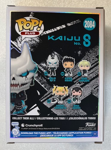 Funko Pop! Plus Kaiju No. 8 #2084 Kaiju No. 8 Funko Exclusive In Protector - Picture 4 of 7