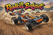 Team Associated B7 Fast Fox Conversion Roadkill Low Profile Body Wing Set