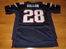 Reebok NFL Players COREY DILLON No 28 NEW ENGLAND PATRIOTS (Size 50) Jersey