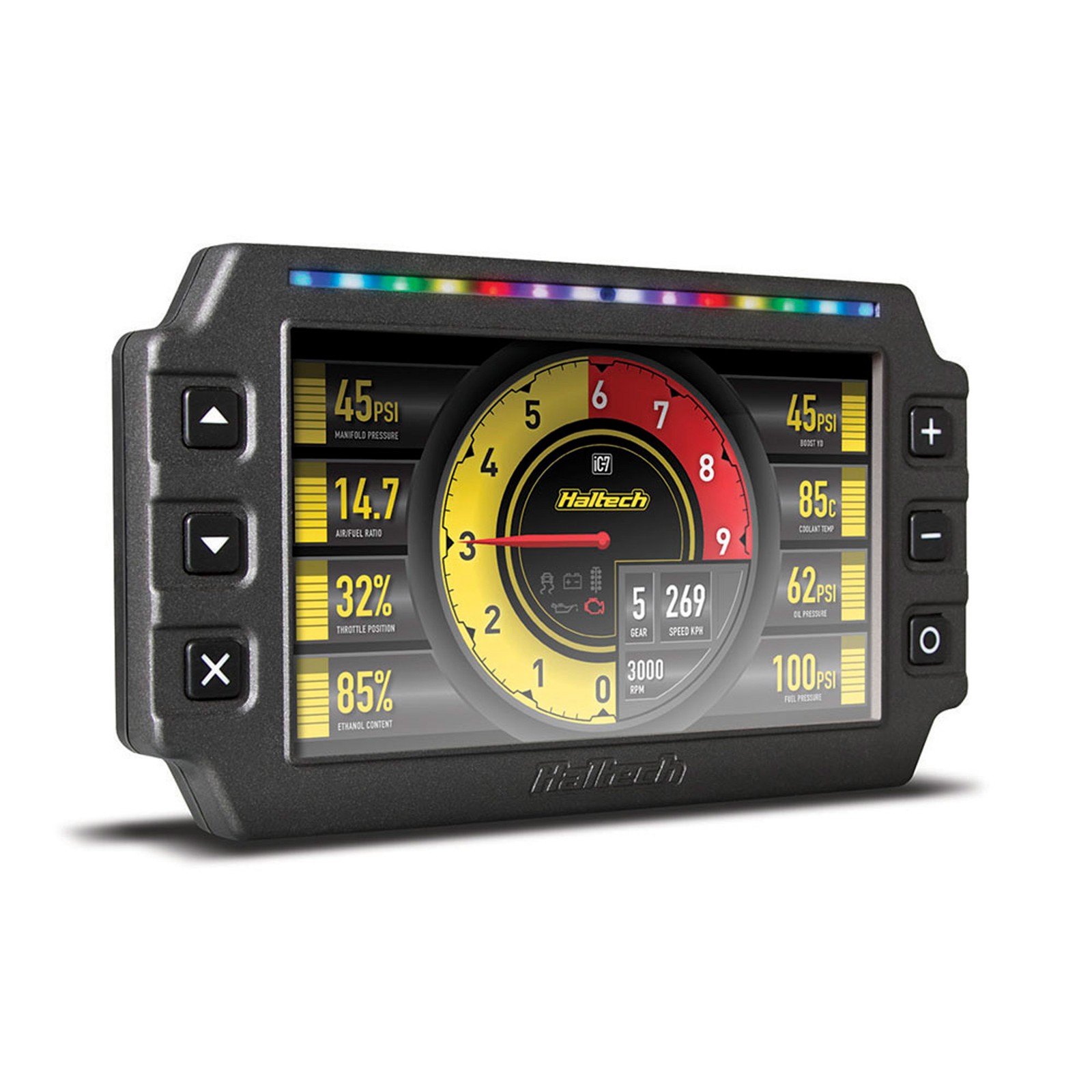 Haltech Racing iC-7 LED Colour Dash Display OBDII Port Connection