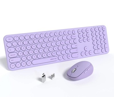 Wireless Keyboards and Mouse, Silent Scissor Switches Slim Keyboard  (open Box)