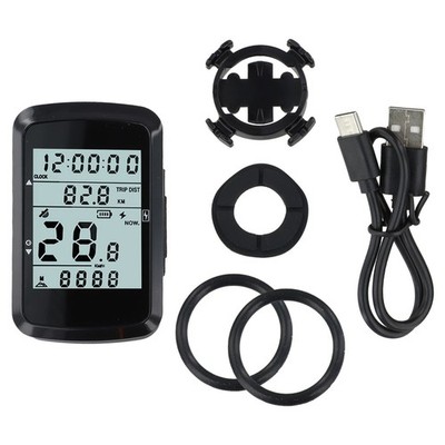 Kabelloser Fahrradcomputer GPS Tachometer und Kilometerzähler mit großem Displ