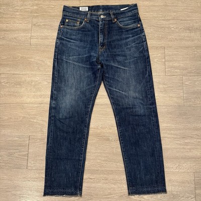 Denim Indigo Master Jeans Men's 28x26 Blue Slim Whiskers Fade | eBay