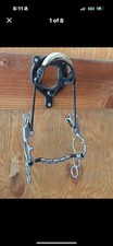 Myler Toklat 3 Barrel Swivel Combo Bit 5.25” Lightly Used Needs Chin Strap