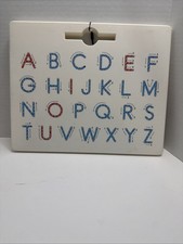 Double Sided Magnetic Letter Tracing Board - 2 in 1 Alphabet Writing Practice