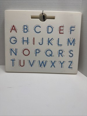 Double Sided Magnetic Letter Tracing Board - 2 in 1 Alphabet Writing Practice 