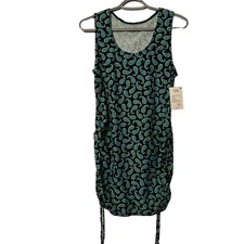 Living Onelove Womens Sleeveless Paisley Dress Activewear size Small NWT