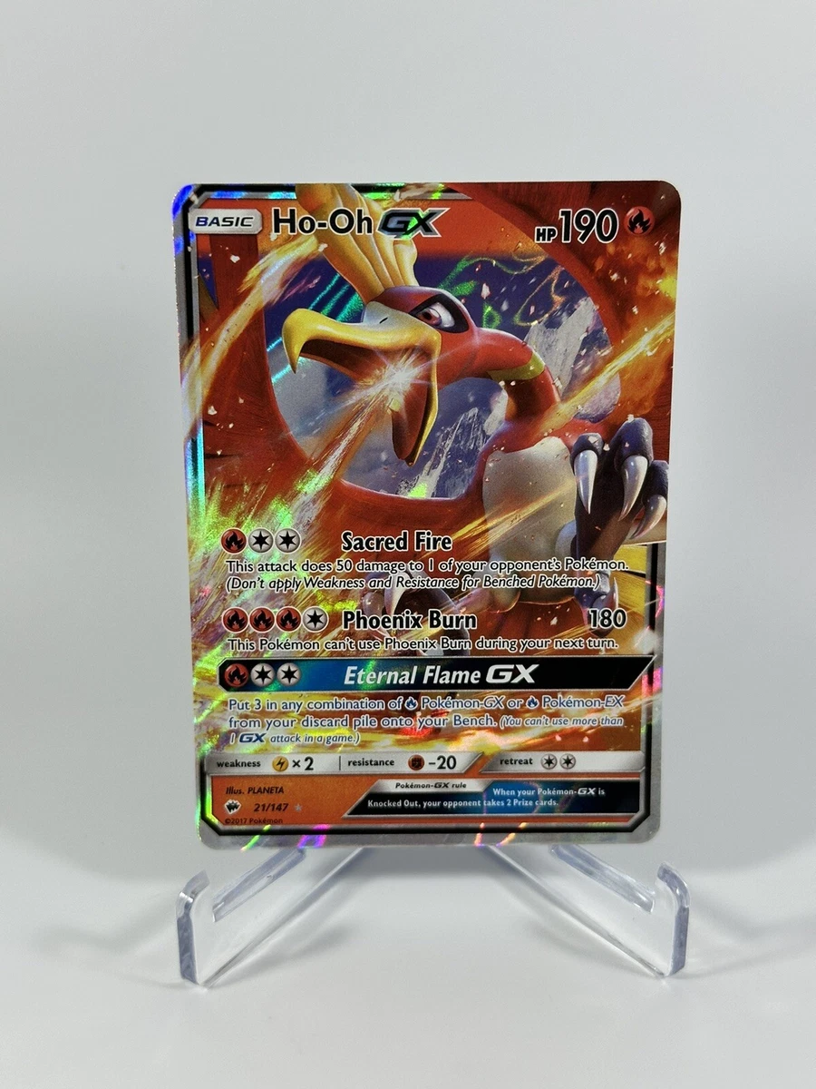 Ho-Oh Pokmon TCG Sun & Moon Ultra Rare Individual Collectible Card Game Cards  for sale | eBay