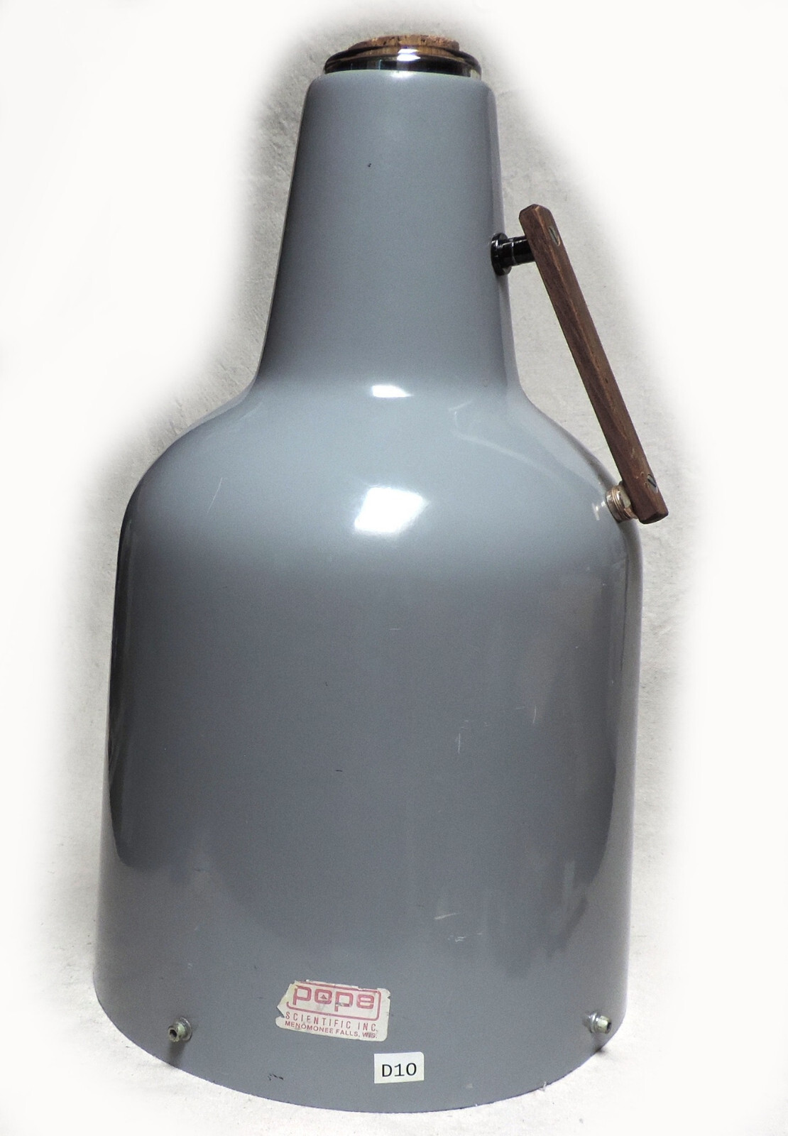 Pope Scientific 5000 ml capacity 8698 LN2 Dewar plus pouring caddy [D1O