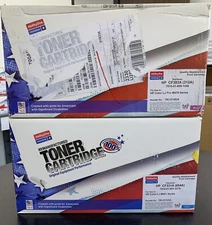 Lot of 2 Skilcraft Toner Cartridges Magenta and Cyan