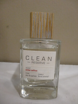 CLEAN Reserve Scent Amber Saffron EAU de Parfum 3.4 fl. oz (100ml)