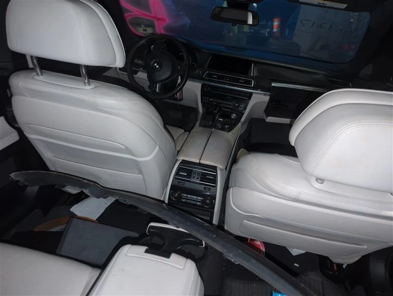 Conjunto de faros derechos BMW 750i 2014 OEM azul 121 k millas piezas usadas Foto 3 de 4