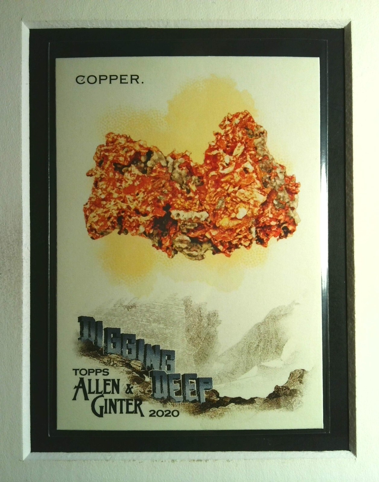 #DD-20 Copper 2020 Topps Allen & Ginter Digging Deep Insert Set