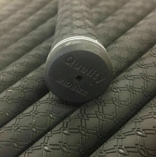 8 Premium Quality MIDSIZE Golf Grips - BLACK