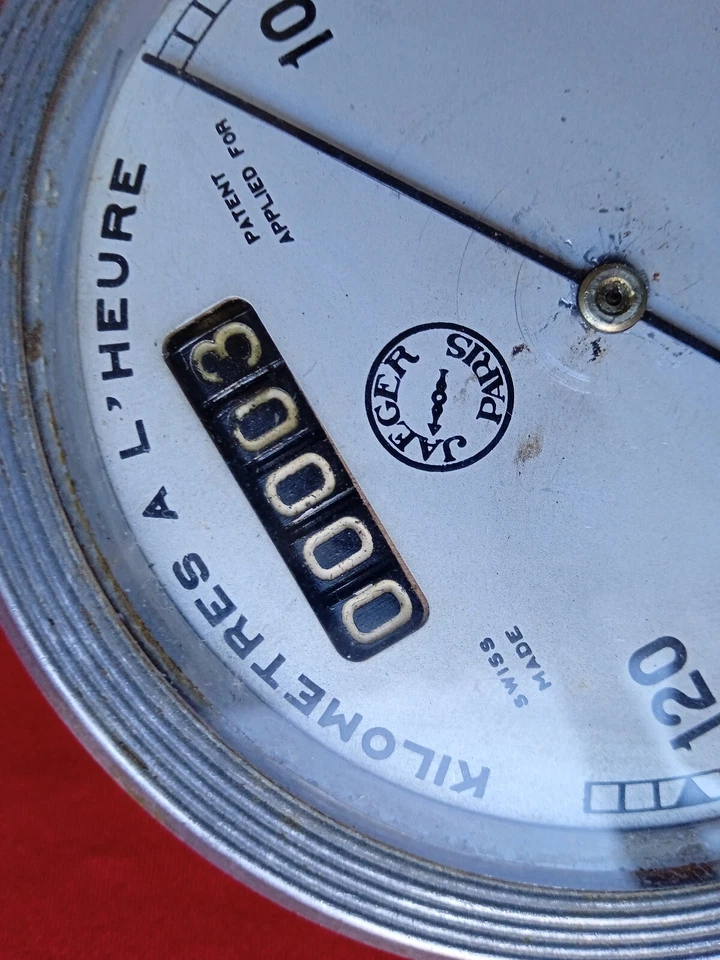 BUGATTI, AMILCAR, FIAT: CONTACHILOMETRI JAEGER 120 KM - Imagen 3 de 4