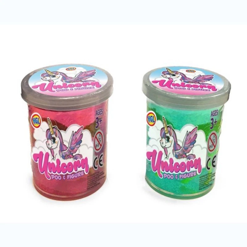 UNICORN POO FIGURE SV13679 GLITTER PUTTY SLIME MAGICAL POOP GOO TOY PONY MY
