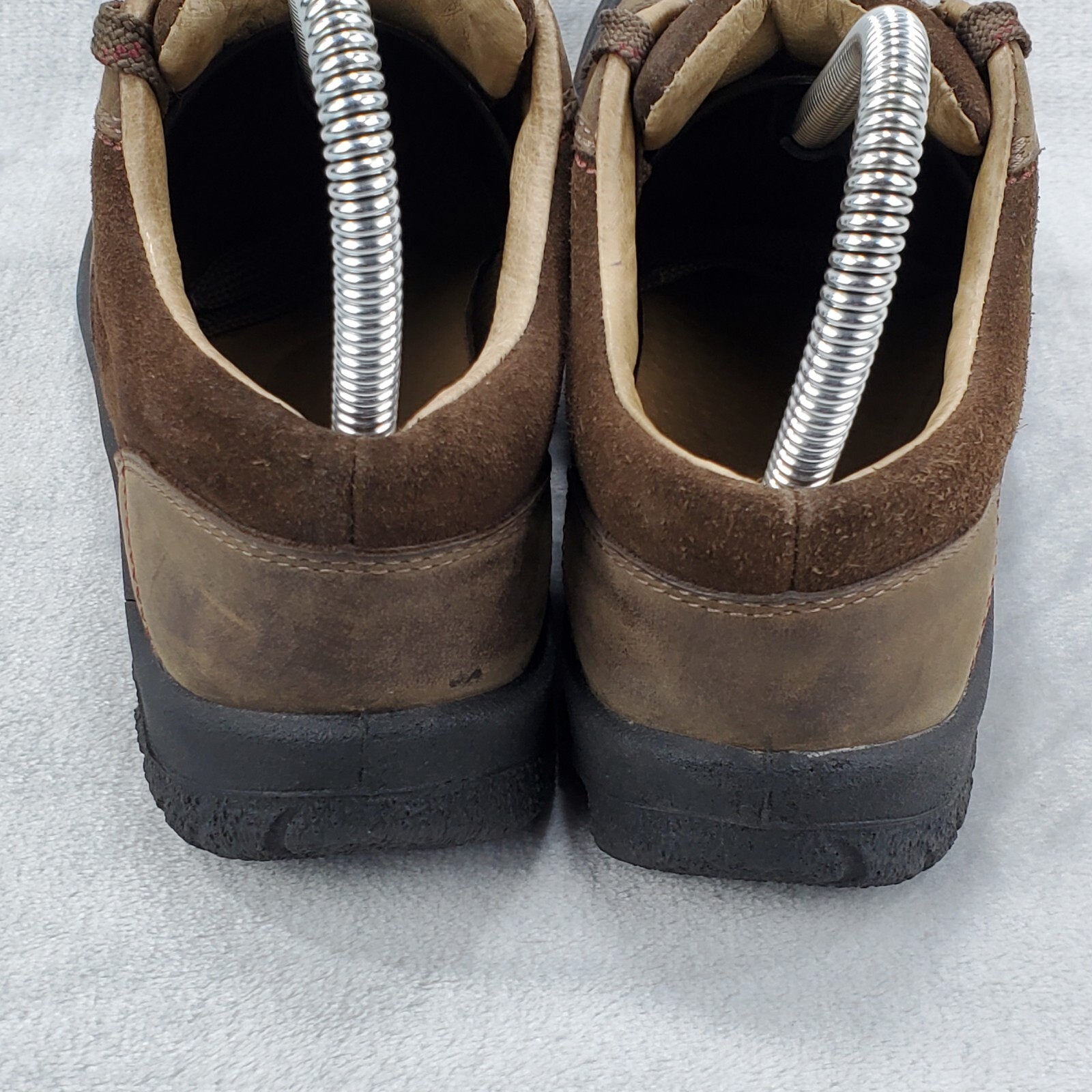 Scarpe da passeggio Keen SM0608 in pelle scamosciata marrone da donna misura 7 5 stringate escursionismo