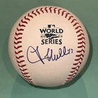 LANCE McCULLERS JR (Astros) Signed Official 2022 WORLD SERIES Baseball Beckett