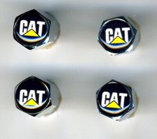 Caterpillar 4 Chrome Plated Brass Tire Valve ...