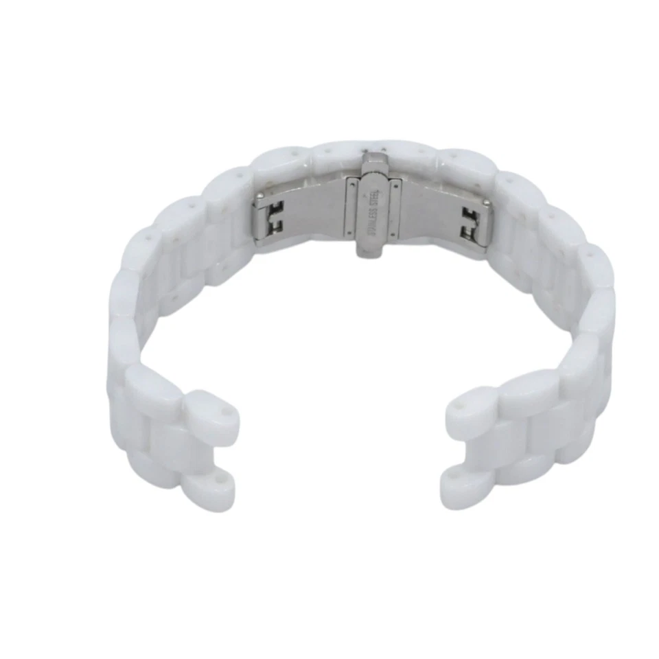 Pulsera Reloj Cerámica Blanca 20mm Para Colección Guess Diver Chic Foto 2 de 4