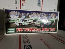Hess 2011 Toy Truck And Race Car - New In Box
