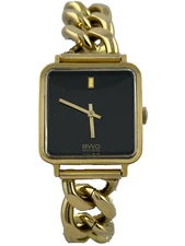 Men's Wristwatch BWC Hand Wound Peseux 7040 With Chain Bracelet, Works