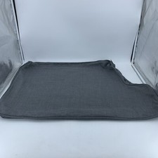 IKEA Ektorp 22891 Couch Cushion Cover Nordvalla Dark Gray Canvas Top End Corner