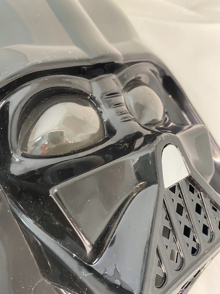 Vintage Star Wars Kids Darth Vader Hard Plastic Costume Face Mask Rubies 2016 - Image 2 of 4