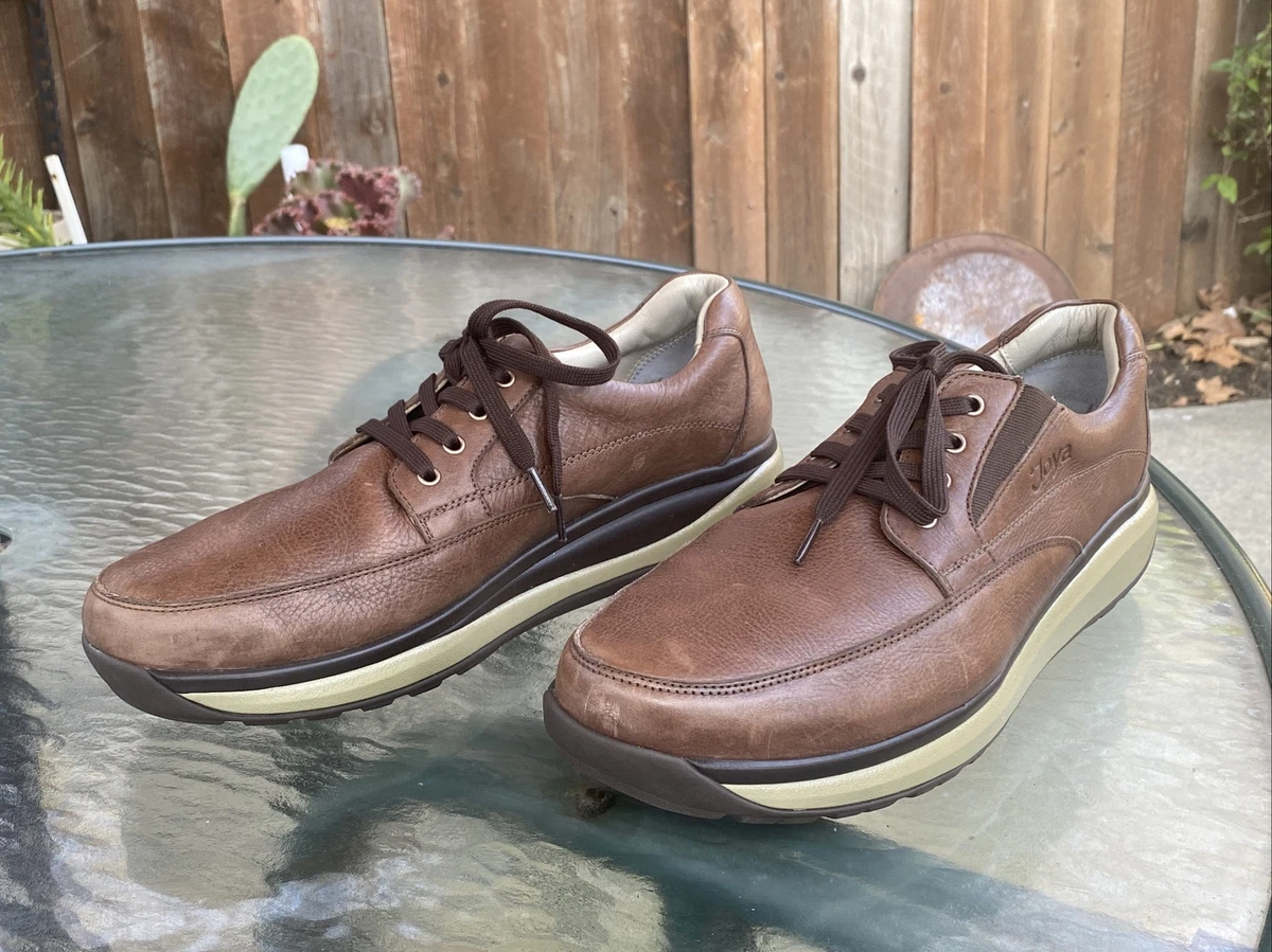 JOYA Cruiser II Brown Leather Men s Size 12.5 Orthopedic Walking Casual Shoe