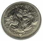 # C181    CANADA  COIN,   ONE DOLLAR  1970