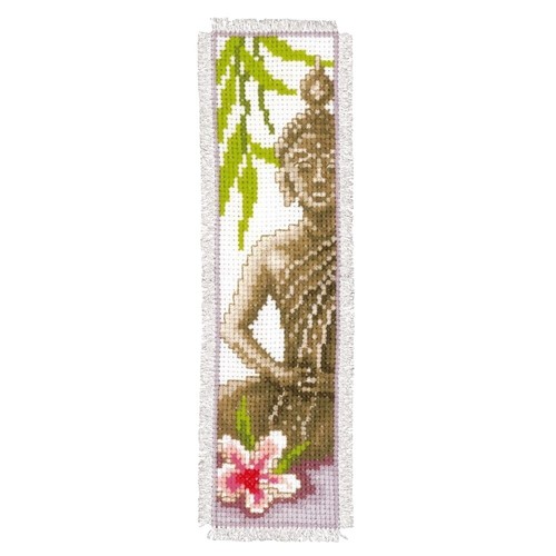 FREEBLOSS 8set Plastic Canvas Bookmark Kit - Love Motif - View #5