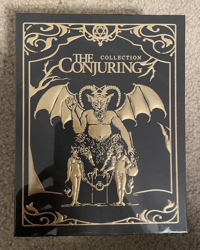 The Conjuring 1 & 2 MLIFE Blu Ray Boxset #410 SEALED