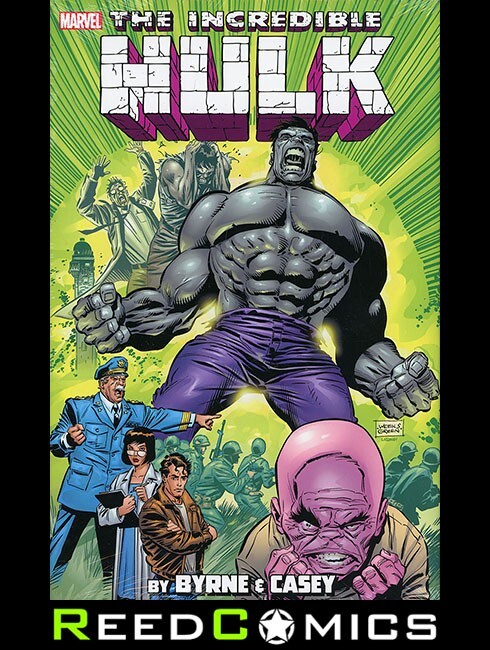 INCREDIBLE HULK BY BYRNE AND CASEY OMNIBUS HARDCOVER RON GARNEY COVER *768 Pages