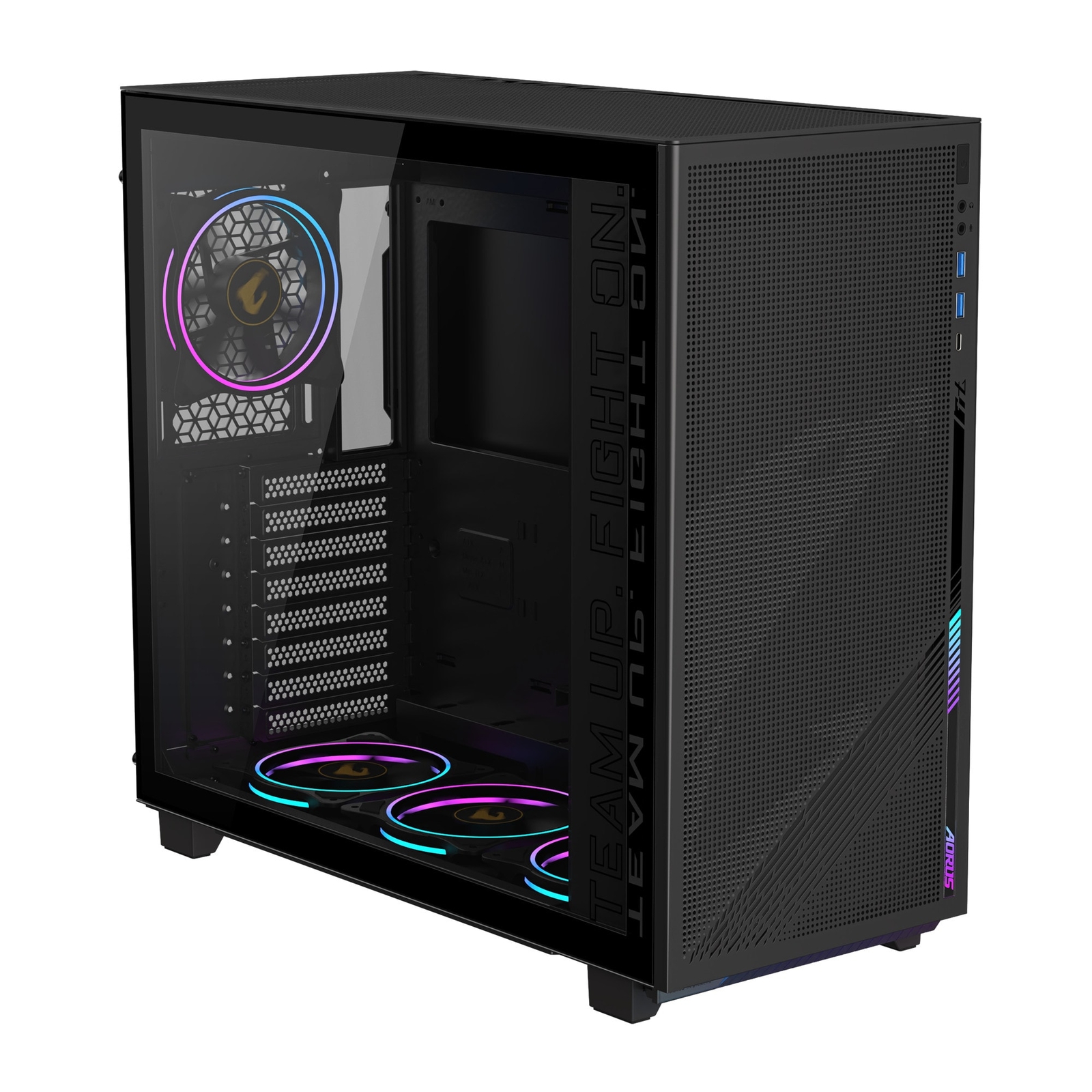 Игровая приставка Gigabyte AORUS C400 Midi Tower предназначена для использования в стеклянных шкафчиках 22190₽