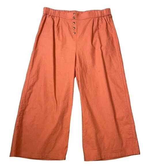 Cotton gaucho sales capri pants