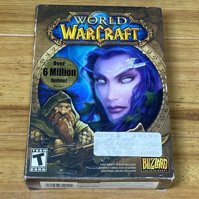 World Of Warcraft Original Box - PC Game, Blizzard (2004) Complete Good