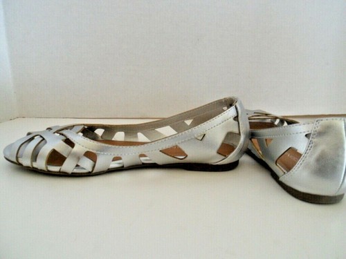 Silver Flats Lattice Massini Margaret SZ 8.5M NWT - Picture 3 of 5