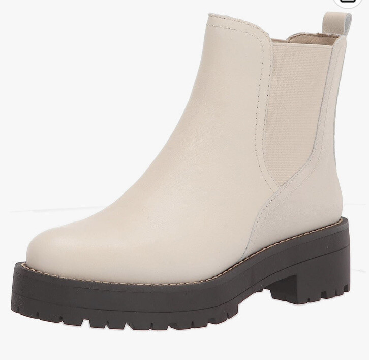 Edelman Shoes Sam Edelman Laguna Chelsea Boot White NEW