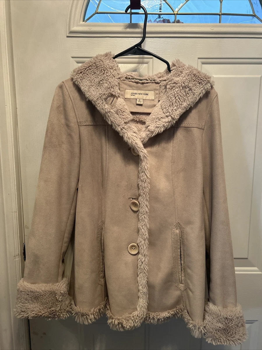 Jones new york suede jacket sale