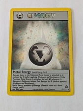 Metal Energy - 19/111 - Pokemon Neo Genesis Unlimited Holo Rare Card WOTC NM