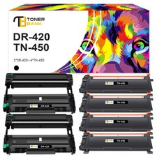 TN450 Toner DR420 Drum Compatible With Brother HL-2270DW 2240 MFC-7860DW Lot