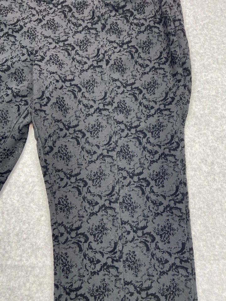 One 5 One Womens Stretch Pants Size Extra Large  Black Velvet Casual Work Comfy - Image 3 of 4