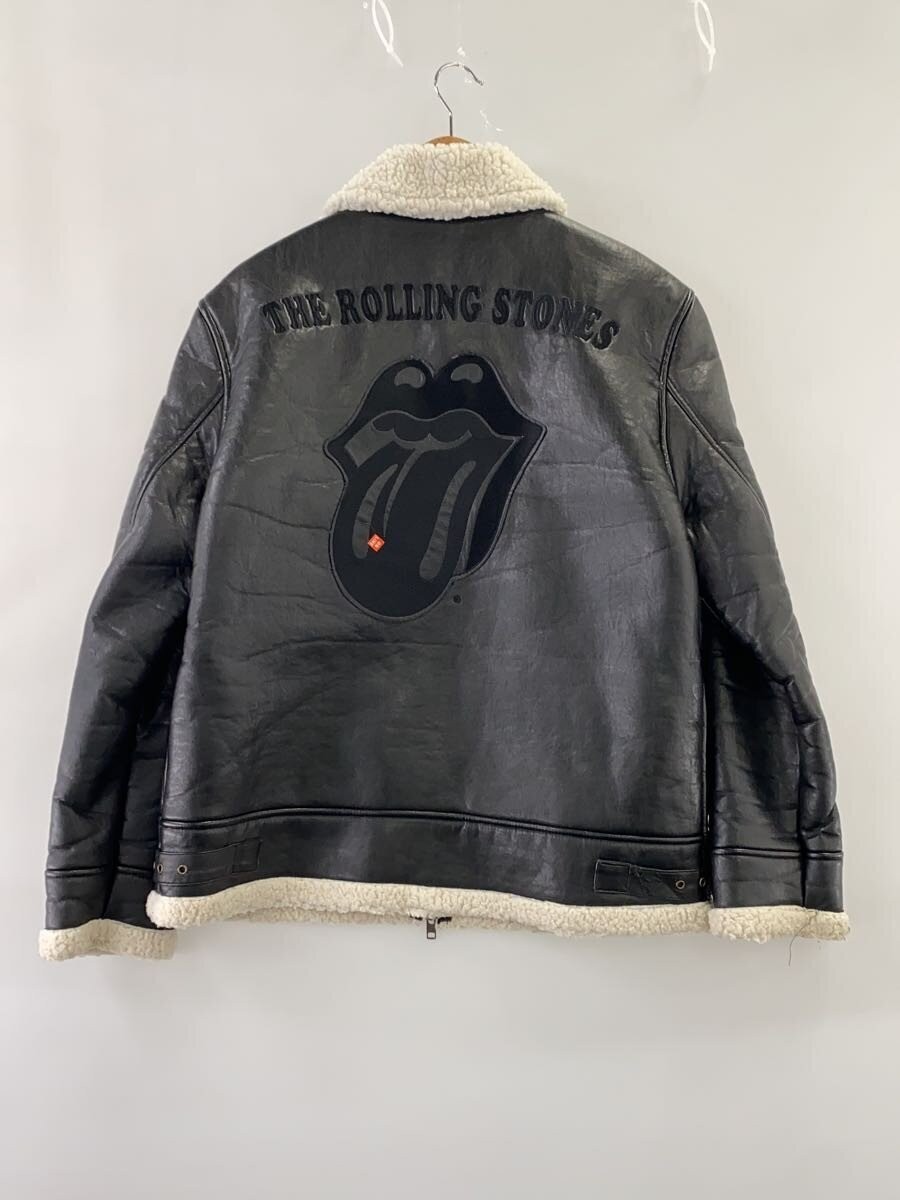 Jack Rose Leather Jacket Blouson/5/ Leather/Black/Pla… - Gem