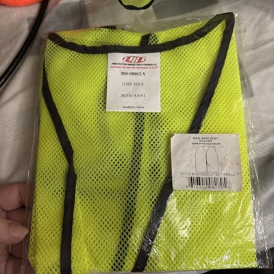 PIP 3000800LY Yellow Mesh Safety Vest NonANSI