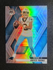 Bryce Young 2025 Panini Mosaic #86 Silver Prizm Carolina Panthers 