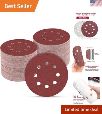 Versatile 165-Piece Sanding Disc Set with 40-600 Grit for Perfect Finishes