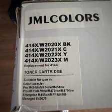 414X 414A Toner Compatible for HP 414A Toner Cartridges 4 Pack