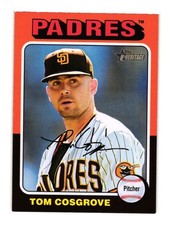 2024 Topps Heritage SP Short Print - Tom Cosgrove (#85)  Padres  Free Ship